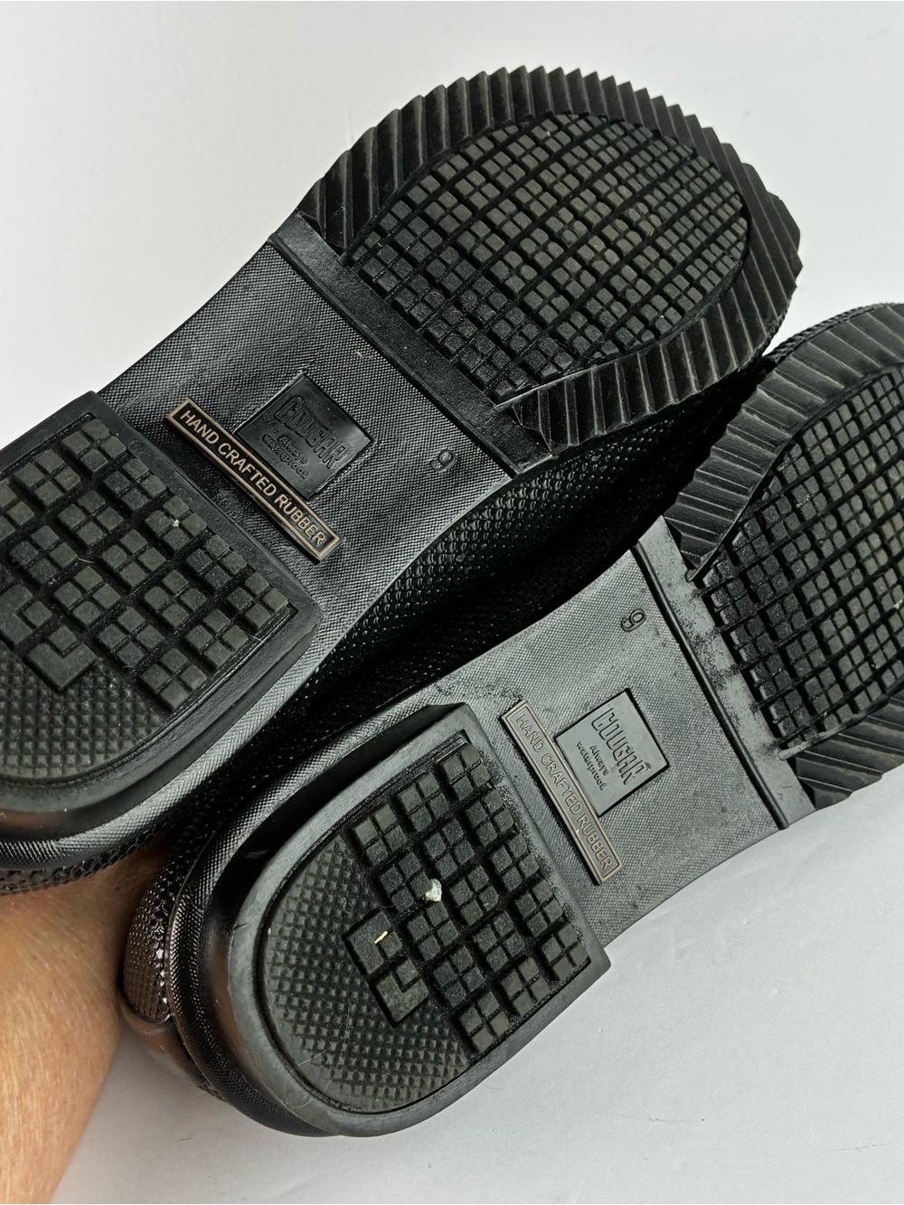 Cougar Ruby Black Rubber Waterproof  Loafers - Picture 7 of 8